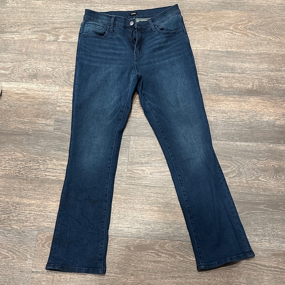Express High Rise Dark Indigo Women's Jeans